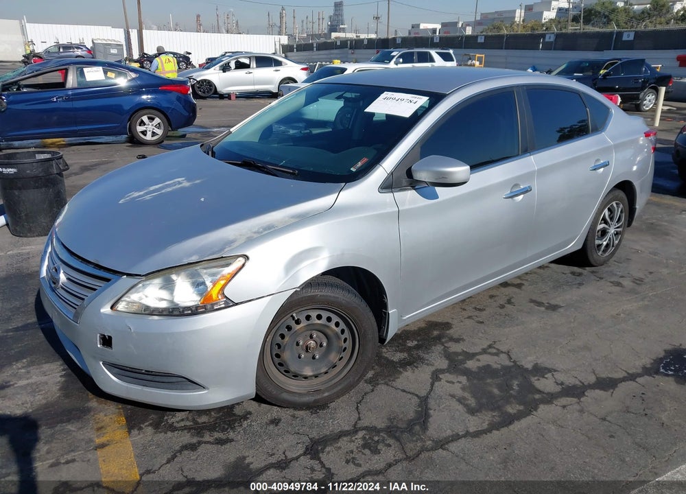 2015 NISSAN SENTRA S VIN: 3N1AB7AP1FY259570
