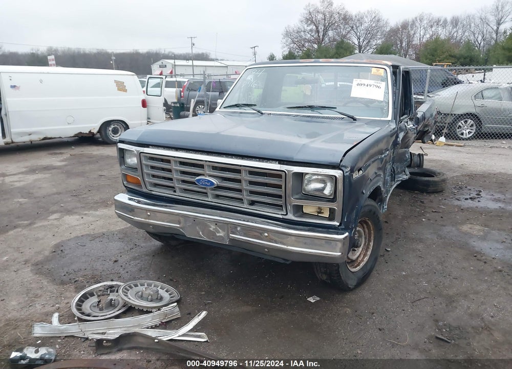 1986 FORD F150 VIN: 2FTDF15N7GCB63905