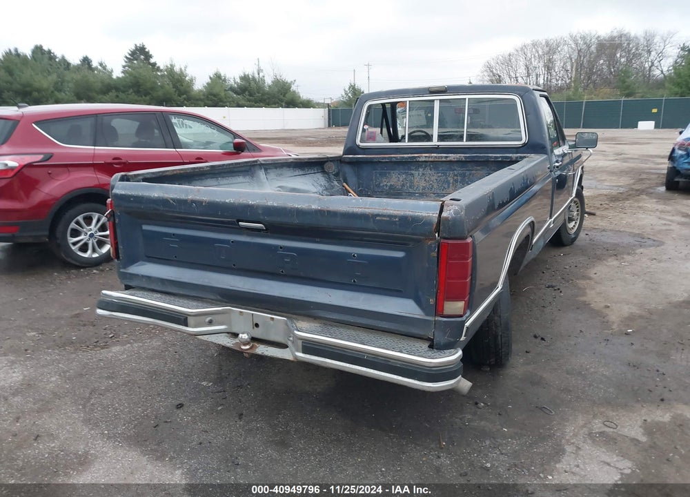 1986 FORD F150 VIN: 2FTDF15N7GCB63905