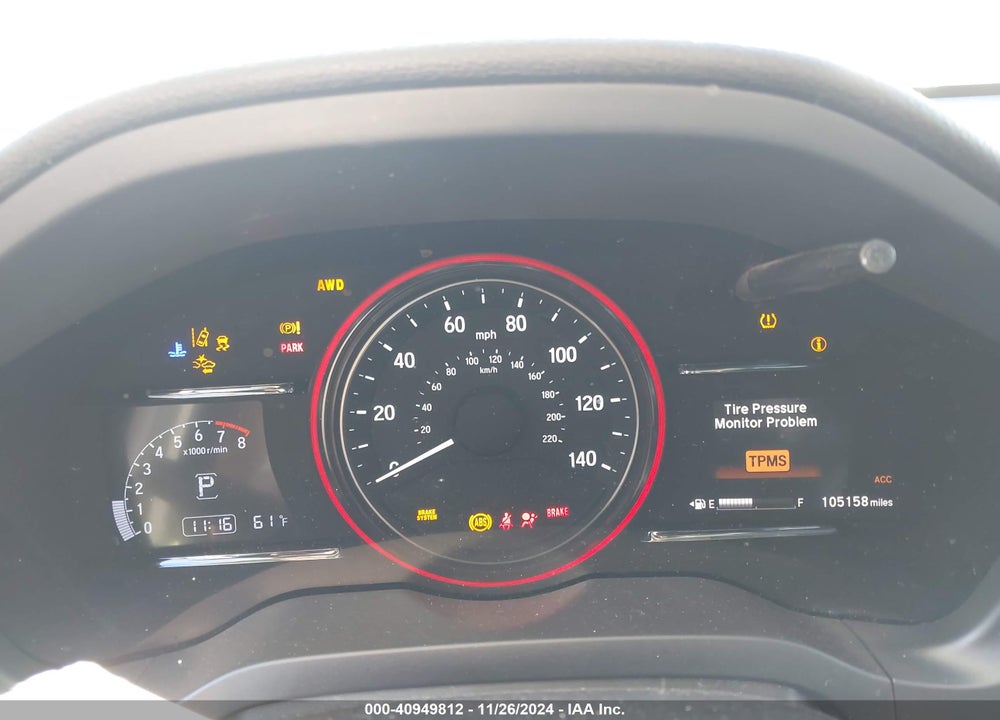 2019 HONDA HR-V EX VIN: 3CZRU6H51KM721646