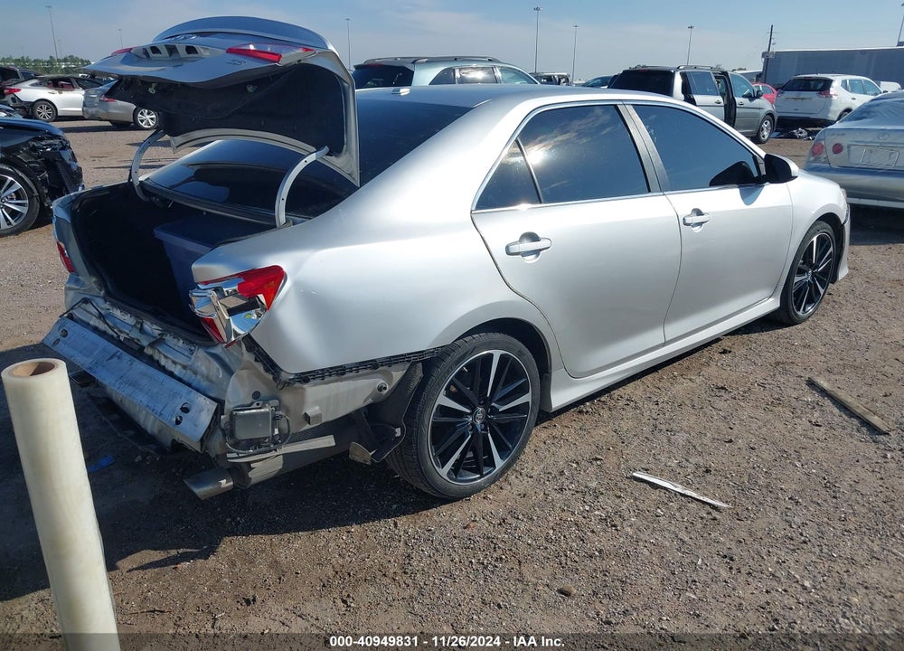 2014 TOYOTA CAMRY SE V6 VIN: 4T1BK1FK7EU551846