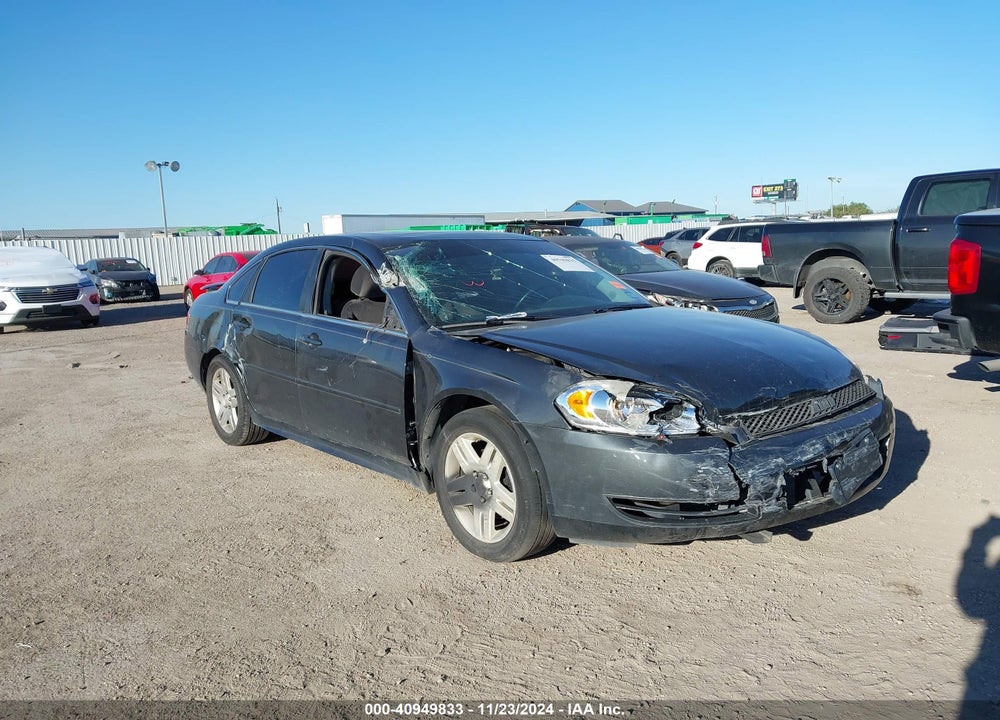 2012 CHEVROLET IMPALA LT VIN: 2G1WB5E37C1205210