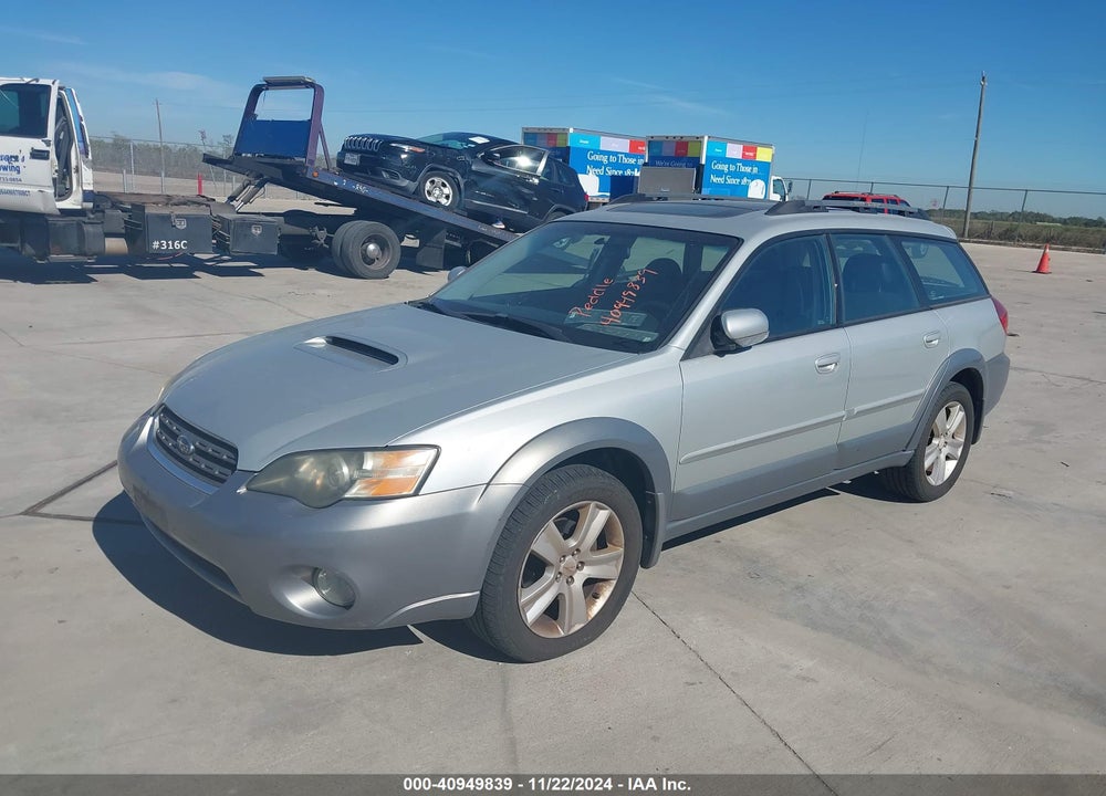 2005 SUBARU OUTBACK 2.5XT LIMITED VIN: 4S4BP67C854318225