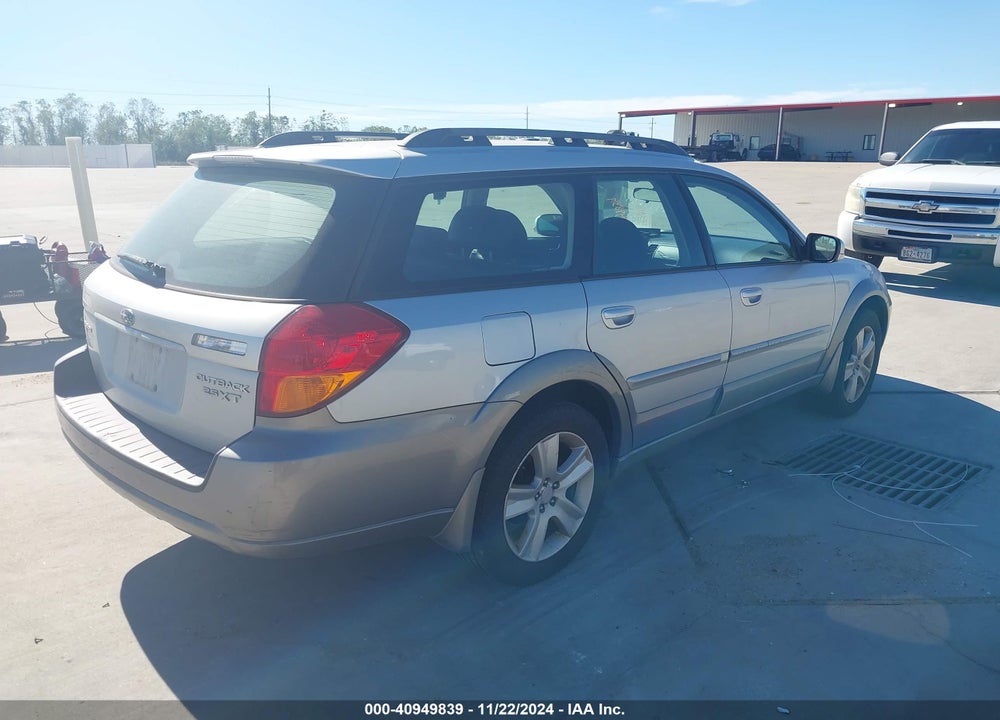 2005 SUBARU OUTBACK 2.5XT LIMITED VIN: 4S4BP67C854318225