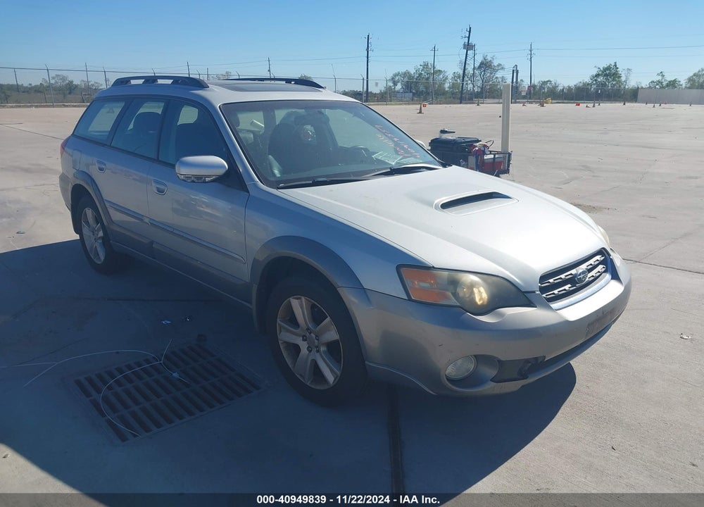 2005 SUBARU OUTBACK 2.5XT LIMITED VIN: 4S4BP67C854318225