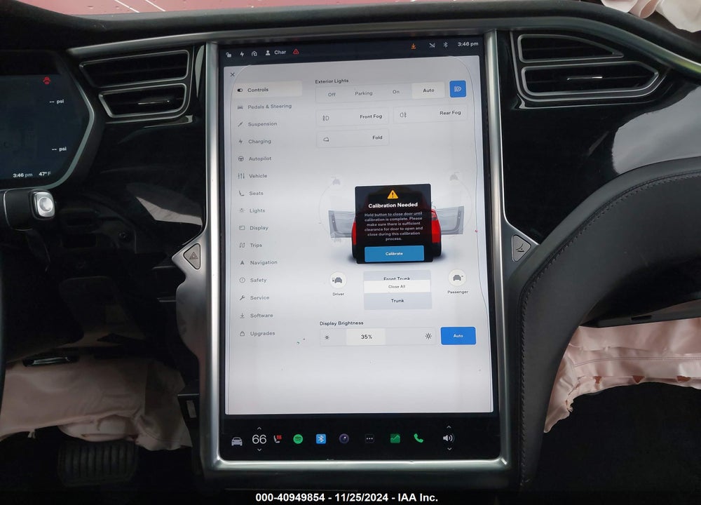 2016 TESLA MODEL X 60D/70D/75D/90D/P100D VIN: 5YJXCBE21GF021396