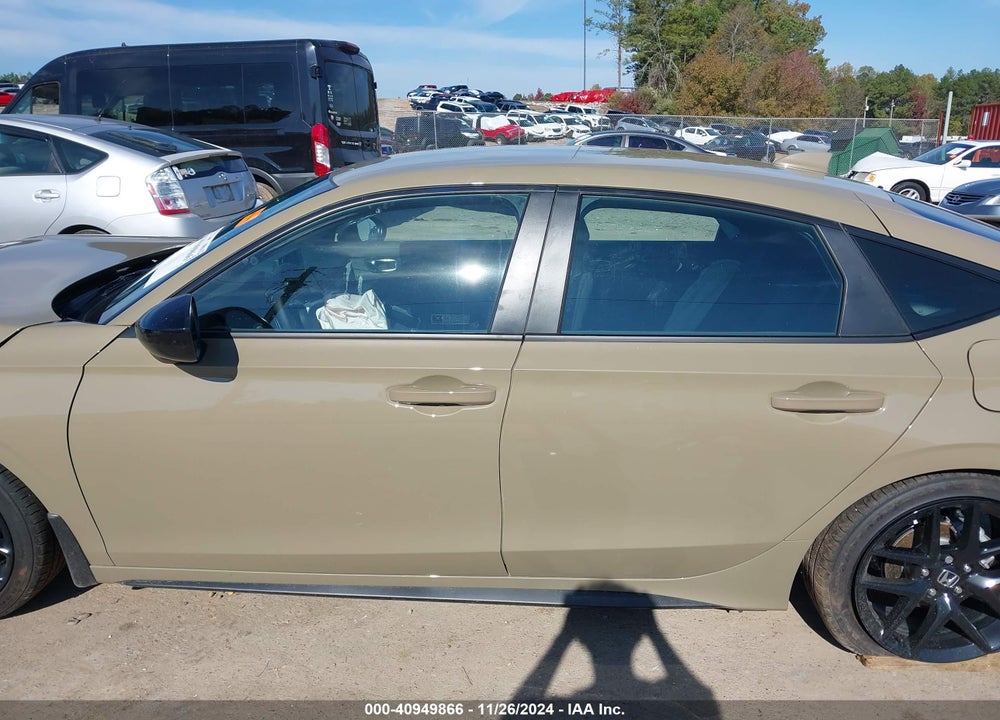 2025 HONDA CIVIC SPORT VIN: 19XFL2H82SE004827