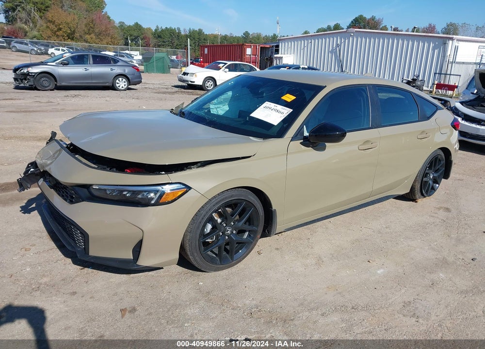 2025 HONDA CIVIC SPORT VIN: 19XFL2H82SE004827