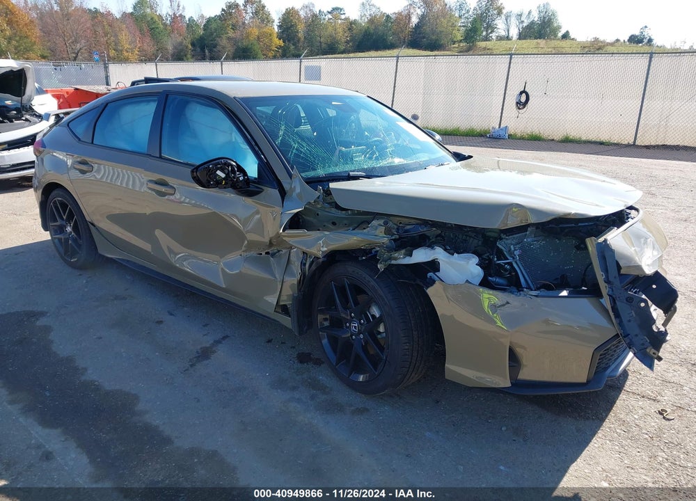 2025 HONDA CIVIC SPORT VIN: 19XFL2H82SE004827