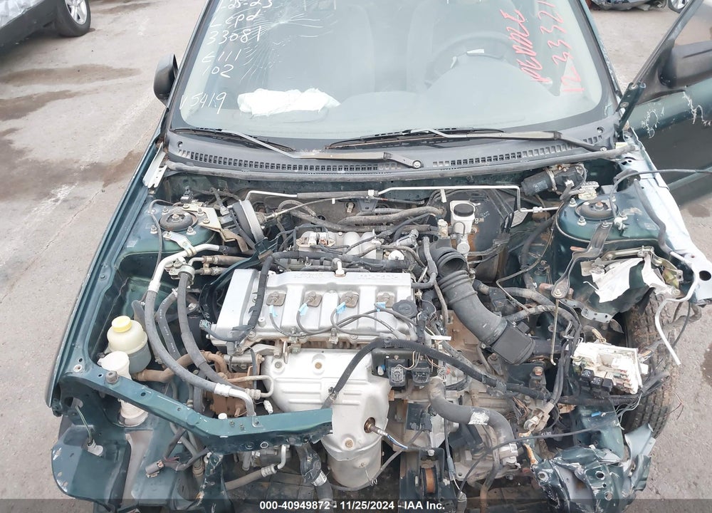 2000 MAZDA PROTEGE ES VIN: JM1BJ2212Y0275419