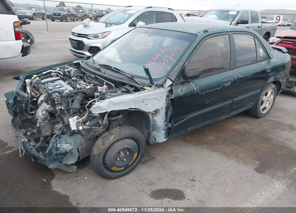 2000 MAZDA PROTEGE ES VIN: JM1BJ2212Y0275419