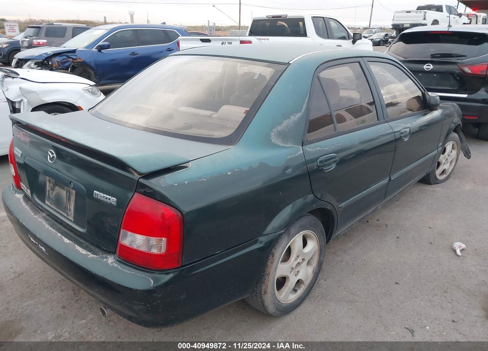 2000 MAZDA PROTEGE ES VIN: JM1BJ2212Y0275419