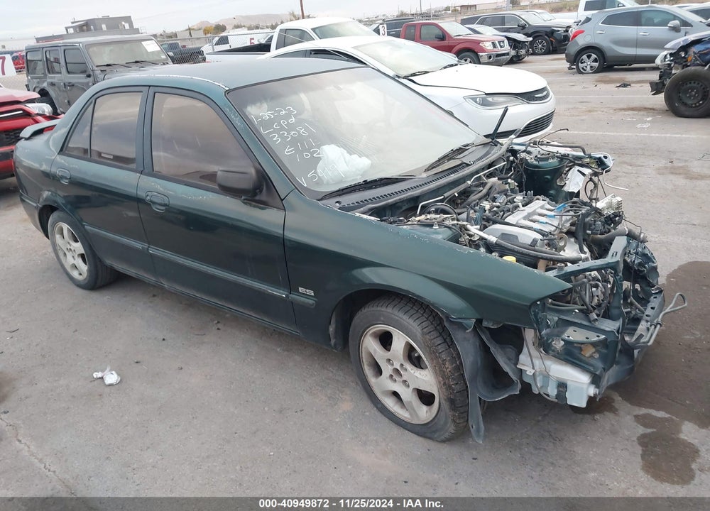 2000 MAZDA PROTEGE ES VIN: JM1BJ2212Y0275419