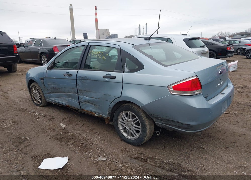 2008 FORD FOCUS SE/SES VIN: 1FAHP35N38W225788