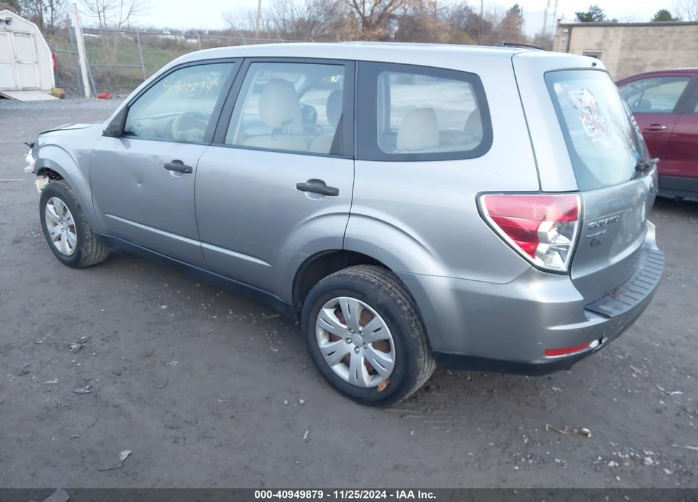 2011 SUBARU FORESTER 2.5X VIN: JF2SHAAC4BH769137