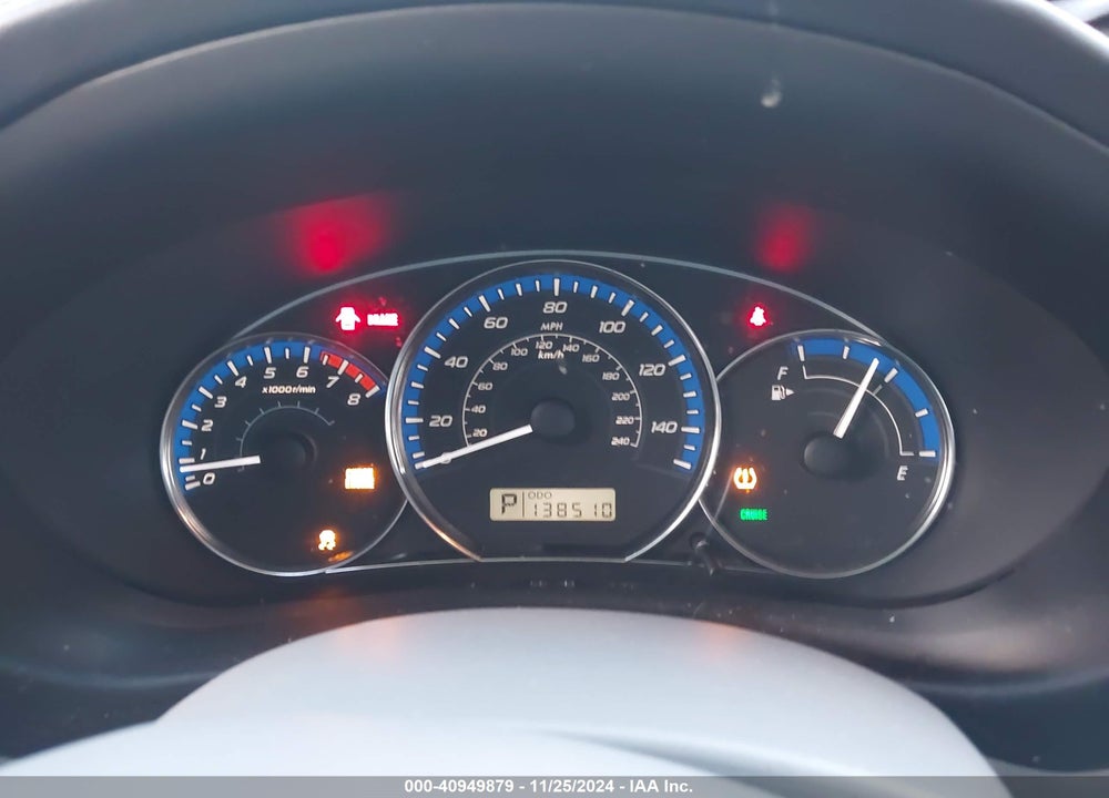 2011 SUBARU FORESTER 2.5X VIN: JF2SHAAC4BH769137