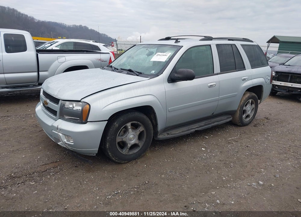 2008 CHEVROLET TRAILBLAZER LT VIN: 1GNDT13S182120425