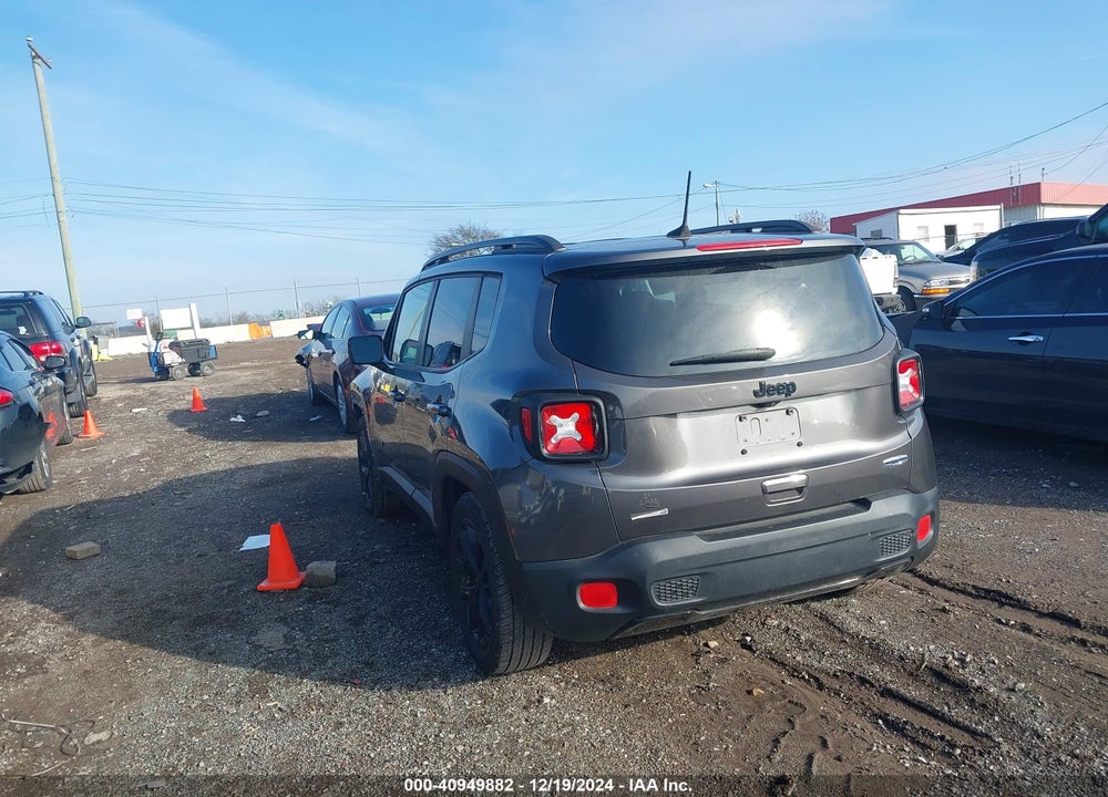 2018 JEEP RENEGADE ALTITUDE FWD VIN: ZACCJABB4JPH46087