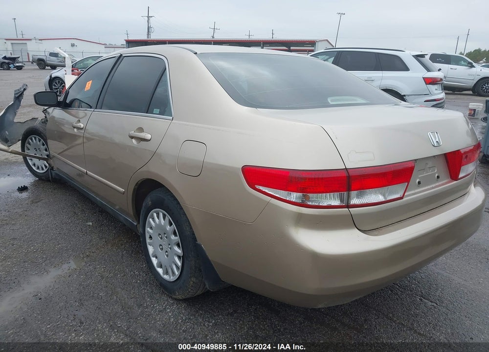 2003 HONDA ACCORD 2.4 LX VIN: 1HGCM563X3A048802