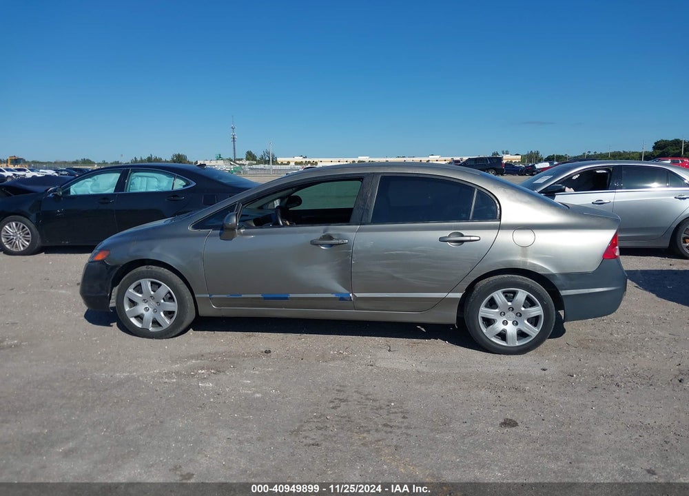 2008 HONDA CIVIC LX VIN: 2HGFA16528H503912