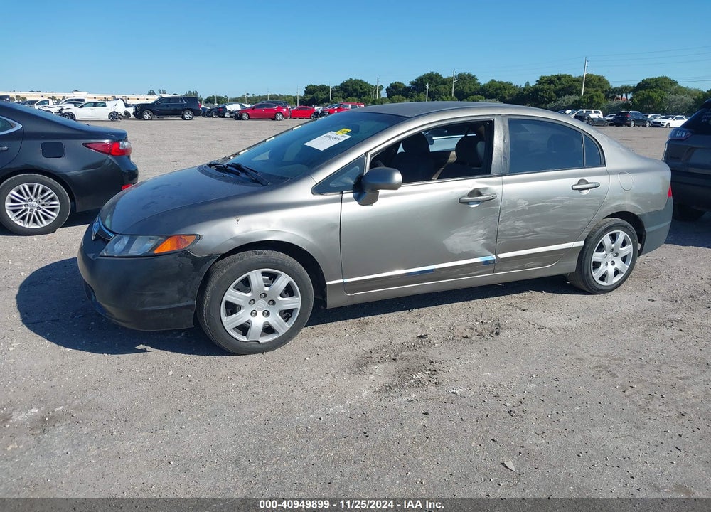 2008 HONDA CIVIC LX VIN: 2HGFA16528H503912