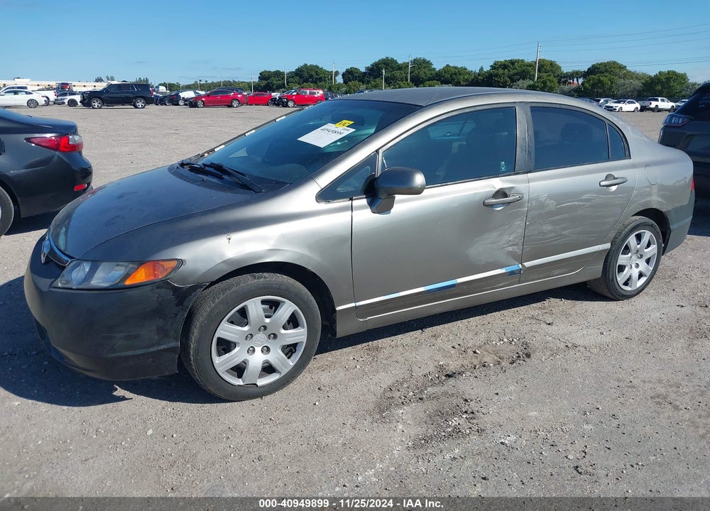2008 HONDA CIVIC LX VIN: 2HGFA16528H503912