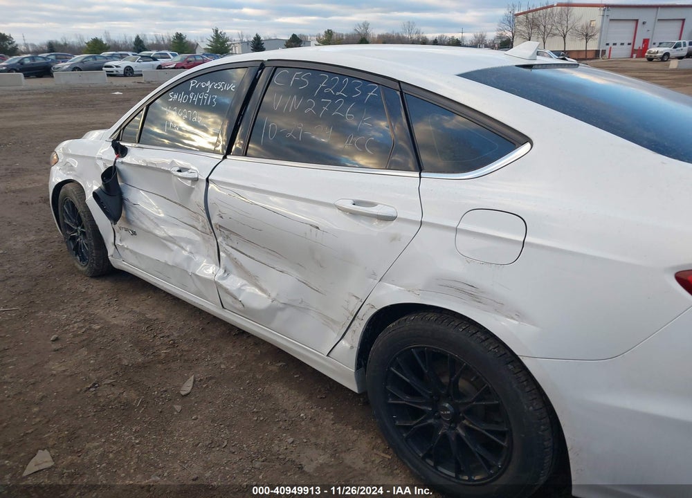 2019 FORD FUSION HYBRID SE VIN: 3FA6P0LU9KR262726