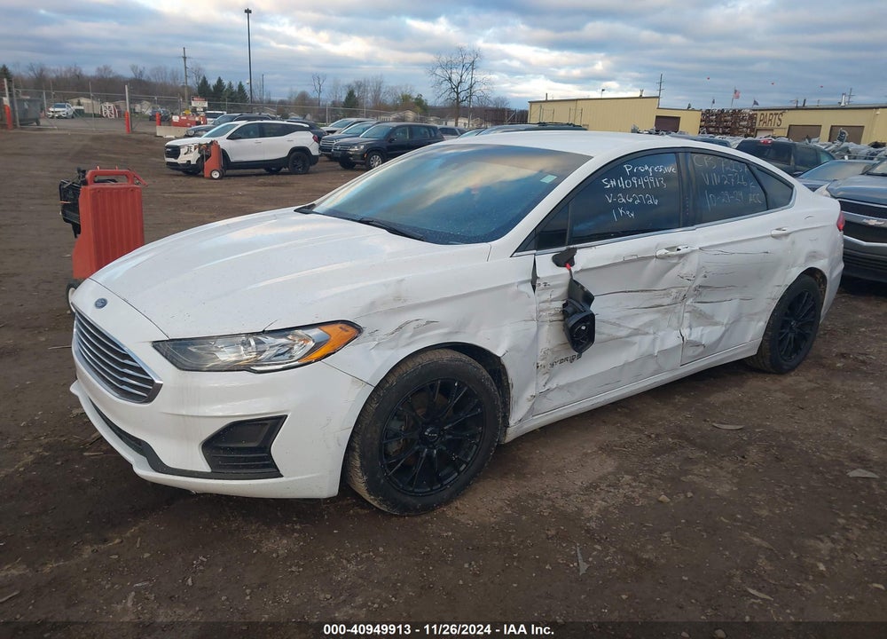 2019 FORD FUSION HYBRID SE VIN: 3FA6P0LU9KR262726