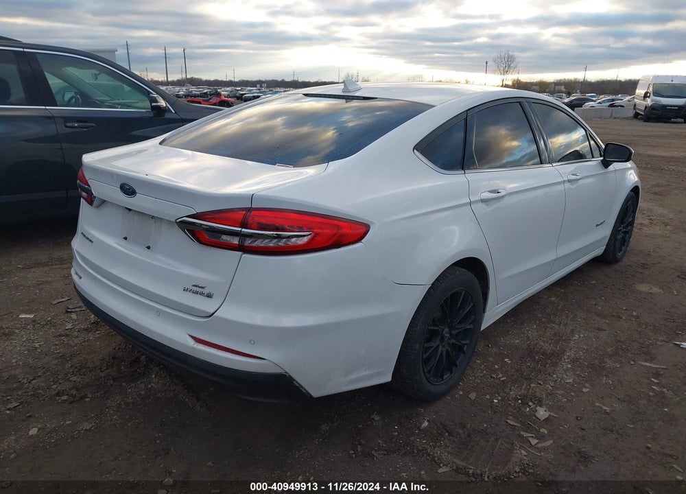 2019 FORD FUSION HYBRID SE VIN: 3FA6P0LU9KR262726