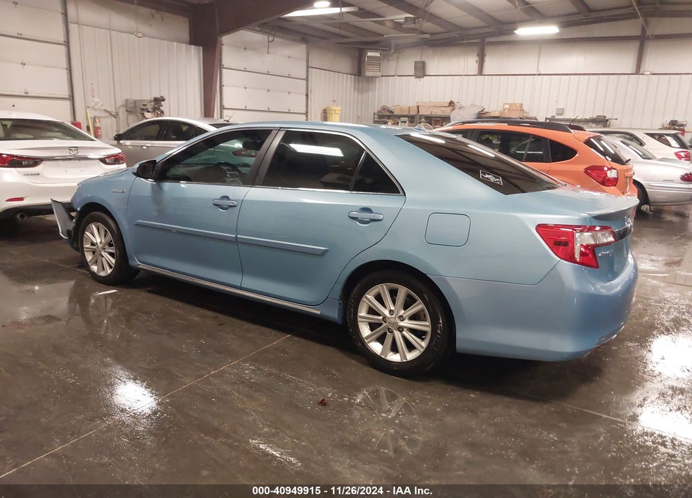 2013 TOYOTA CAMRY HYBRID XLE VIN: 4T1BD1FK4DU070025