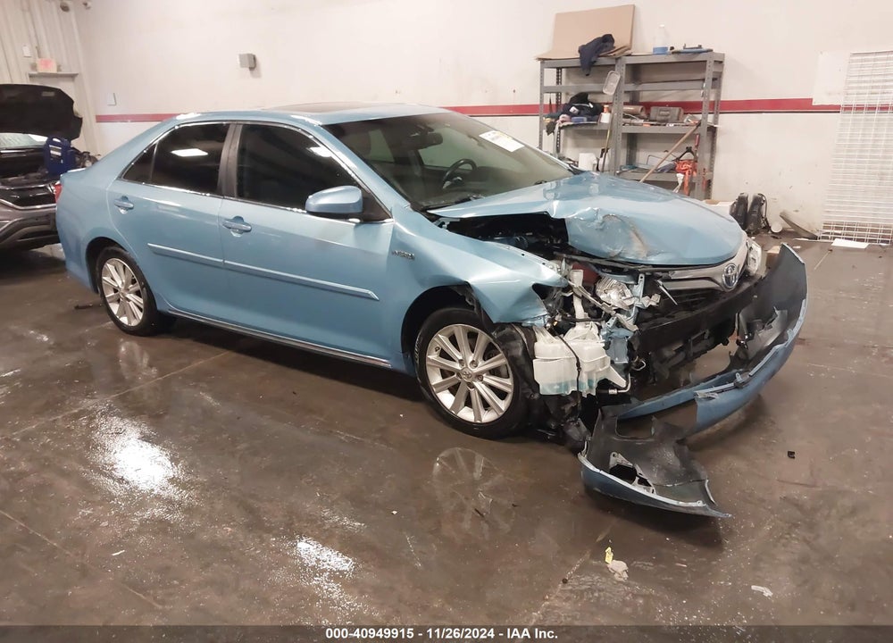 2013 TOYOTA CAMRY HYBRID XLE VIN: 4T1BD1FK4DU070025