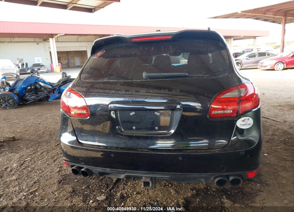 2011 PORSCHE CAYENNE TURBO VIN: WP1AC2A22BLA88234