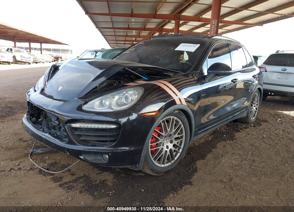 2011 PORSCHE CAYENNE TURBO VIN: WP1AC2A22BLA88234