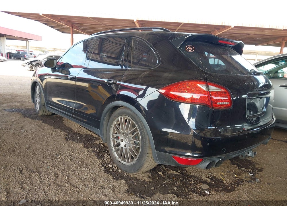 2011 PORSCHE CAYENNE TURBO VIN: WP1AC2A22BLA88234