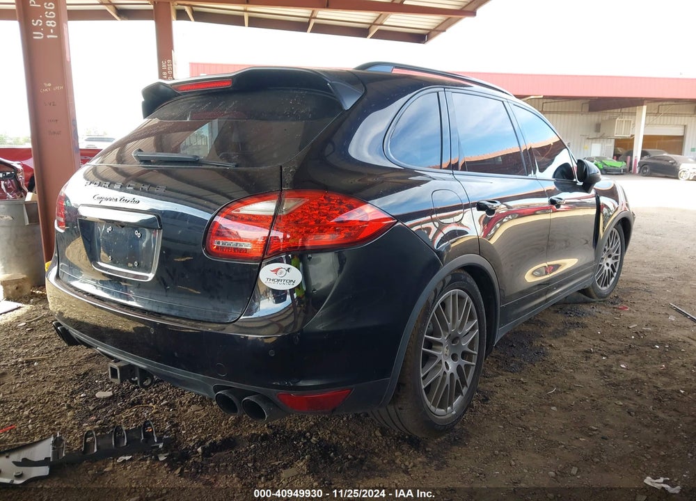 2011 PORSCHE CAYENNE TURBO VIN: WP1AC2A22BLA88234