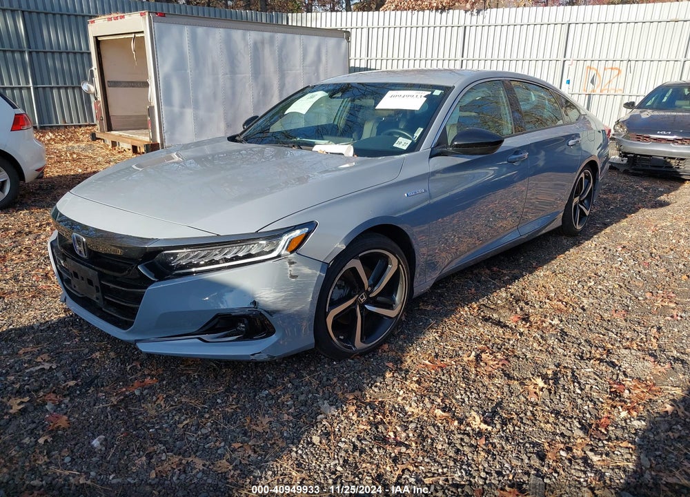 2022 HONDA ACCORD HYBRID SPORT VIN: 1HGCV3F28NA039592