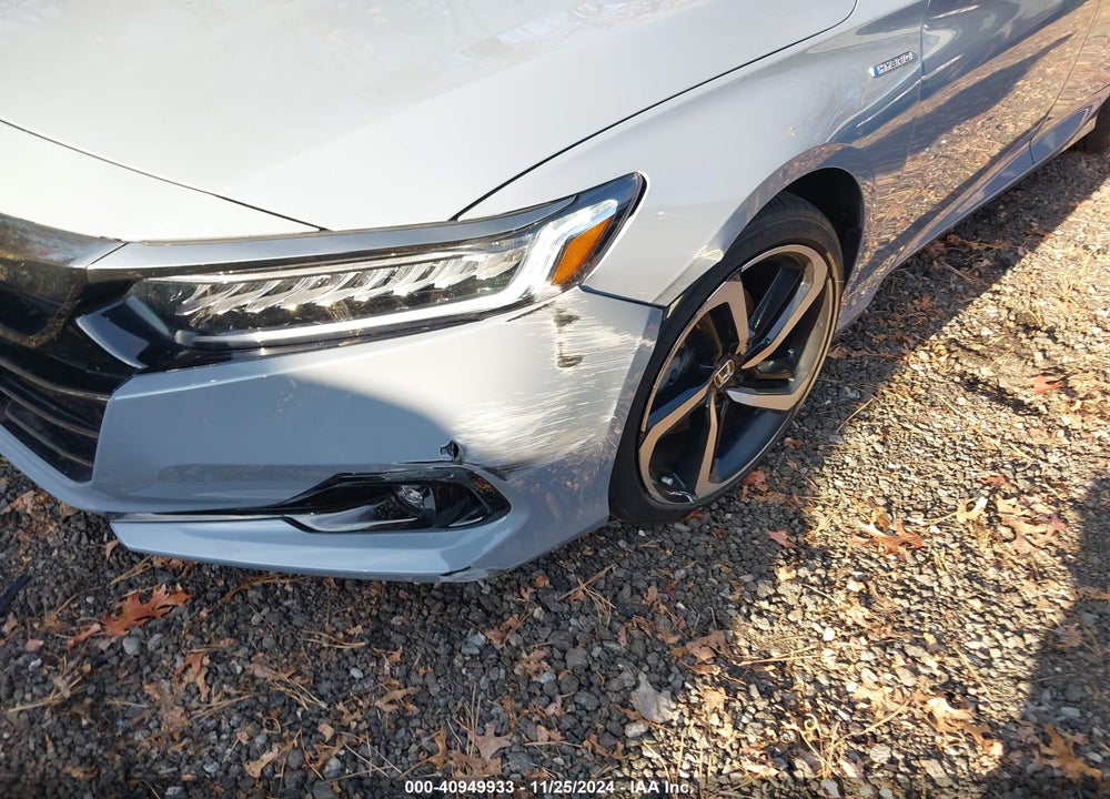 2022 HONDA ACCORD HYBRID SPORT VIN: 1HGCV3F28NA039592