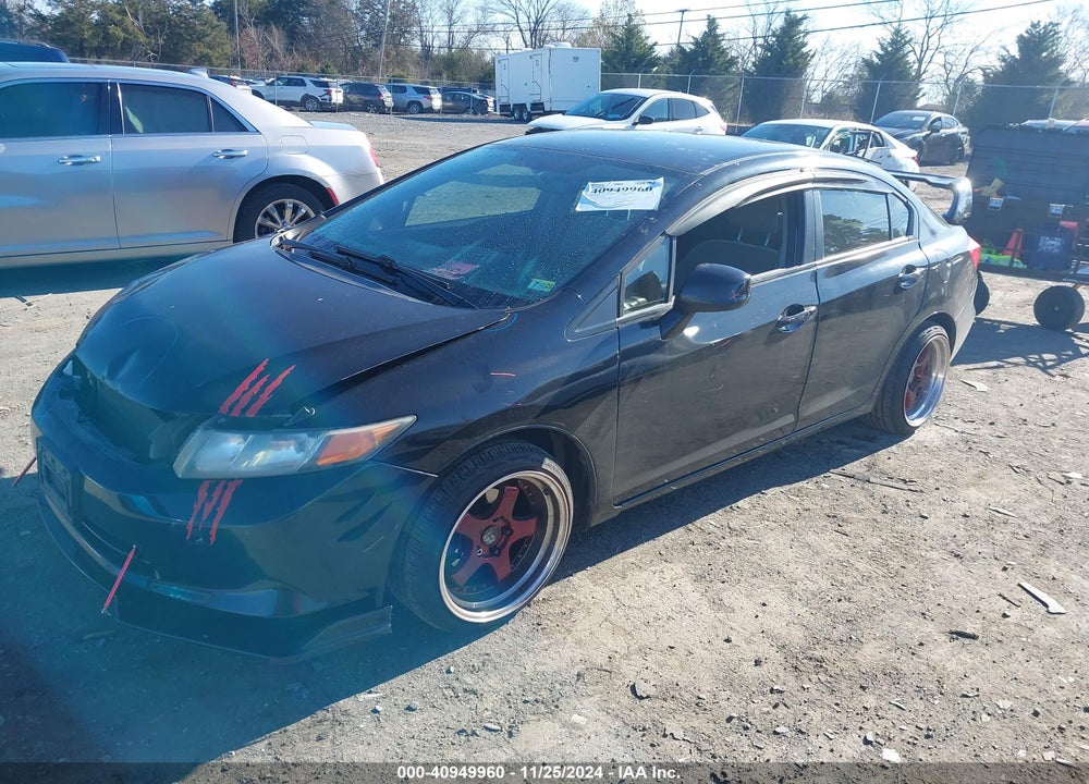 2012 HONDA CIVIC LX VIN: 2HGFB2F59CH571653