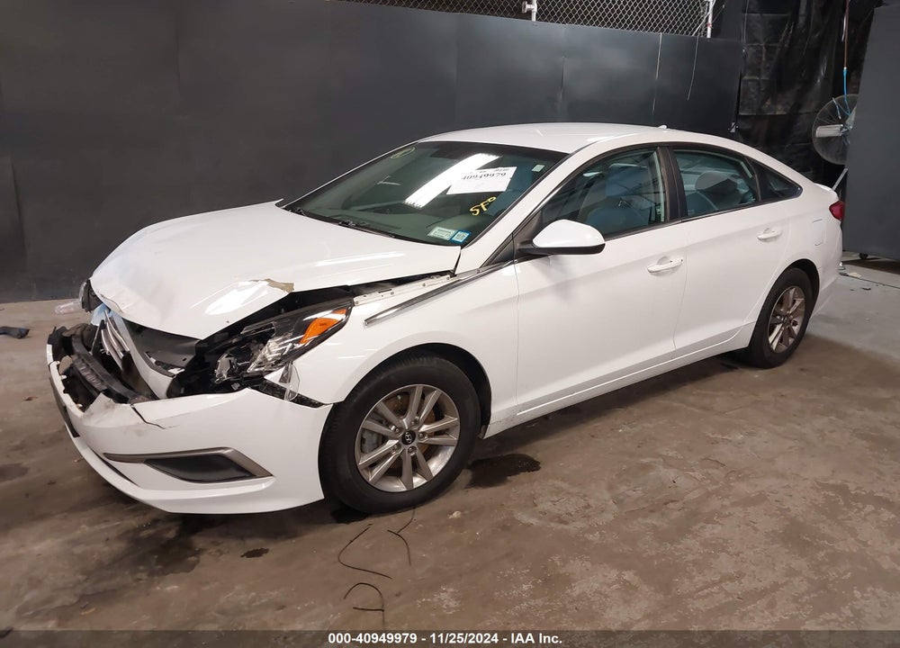 2017 HYUNDAI SONATA SE VIN: 5NPE24AFXHH547477