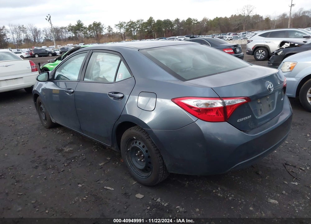 2014 TOYOTA COROLLA LE VIN: 2T1BURHE2EC191807