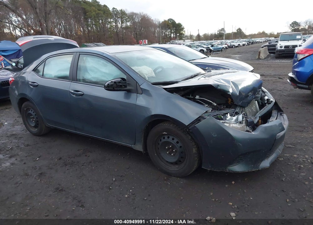2014 TOYOTA COROLLA LE VIN: 2T1BURHE2EC191807