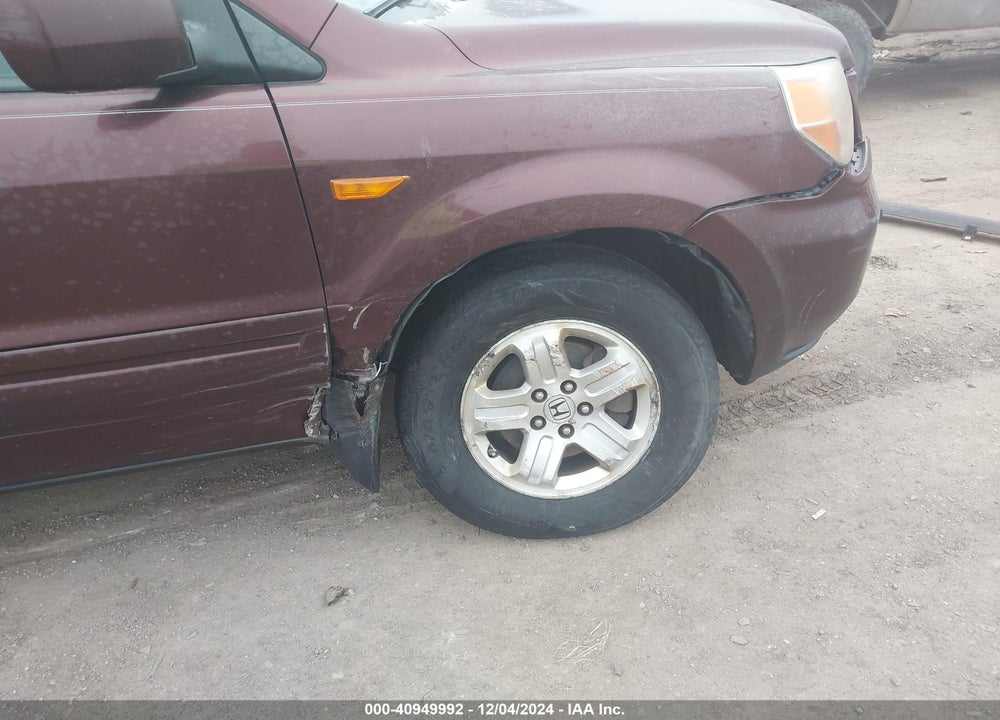 2008 HONDA PILOT VP VIN: 5FNYF28208B003612