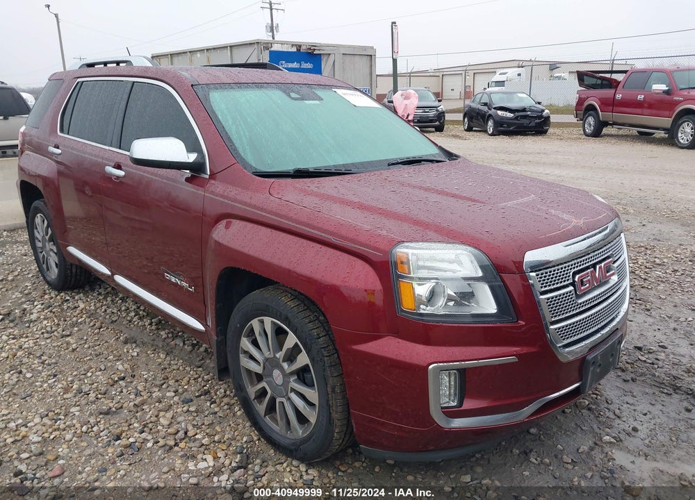 2016 GMC TERRAIN DENALI VIN: 2GKFLVE39G6149529