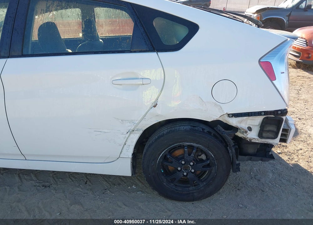 2012 TOYOTA PRIUS TWO VIN: JTDKN3DU2C1493137