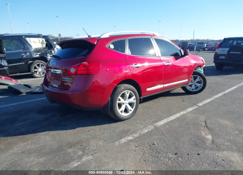 2011 NISSAN ROGUE SV VIN: JN8AS5MV3BW307880