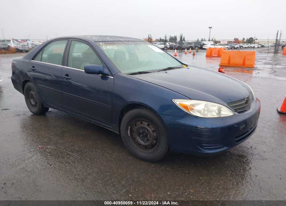 2002 TOYOTA CAMRY LE VIN: 4T1BE32K92U530565