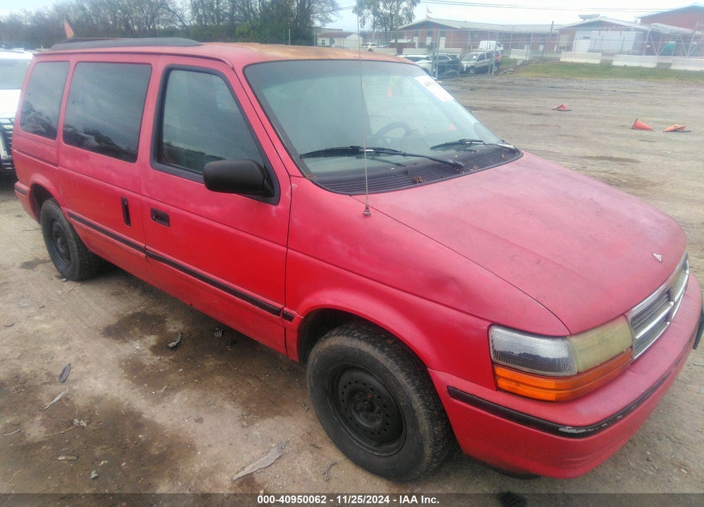 1992 DODGE CARAVAN VIN: 2B4GH2530NR658451