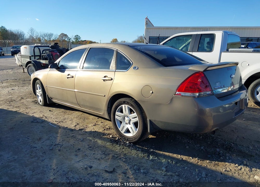 2007 CHEVROLET IMPALA LT VIN: 2G1WC58R179388141