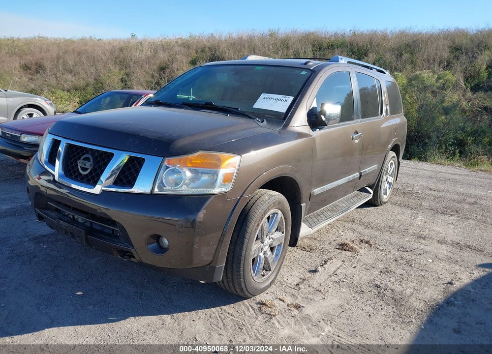 2013 NISSAN ARMADA PLATINUM VIN: 5N1BA0NC1DN606260