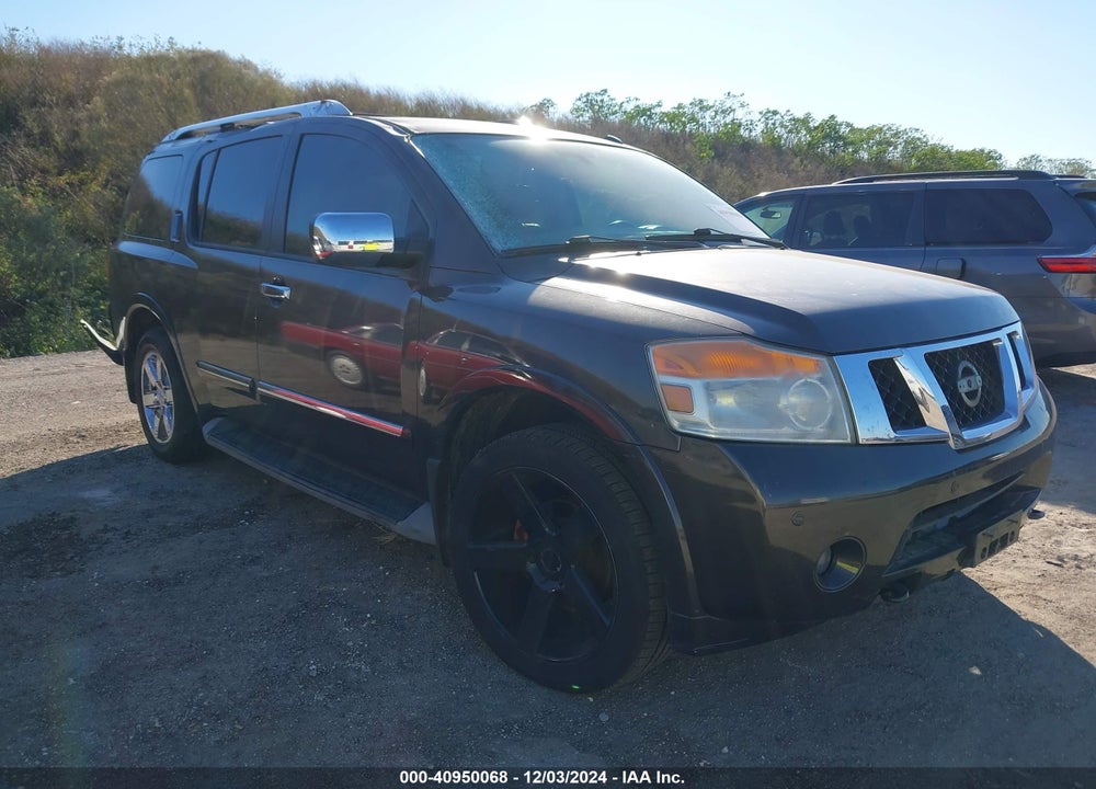 2013 NISSAN ARMADA PLATINUM VIN: 5N1BA0NC1DN606260